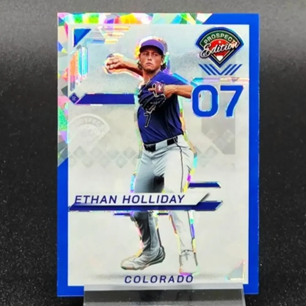 Ethan Holliday Prospect Edition Blue Ice 053/299 Colorado Rockies Top Prospect